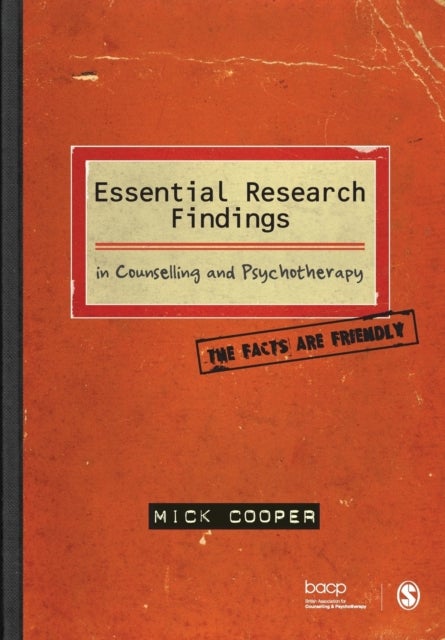 Bilde av Essential Research Findings In Counselling And Psychotherapy Av Mick Cooper