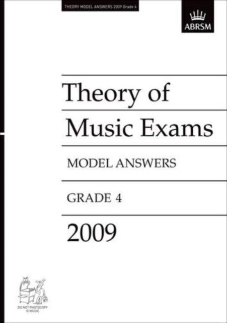 Theory of Music Exams Model Answers - Grade 4- 2009