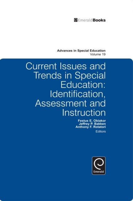 Bilde av Current Issues And Trends In Special Education.