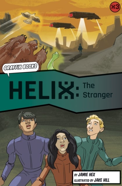 Bilde av Helix: The Stranger (graphic Reluctant Reader) Av Jamie Hex