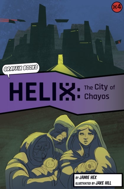 Bilde av Helix: The City Of Chayos (graphic Reluctant Reader) Av Jamie Hex