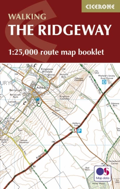 The Ridgeway Map Booklet - 1:25,000 OS Route Mapping