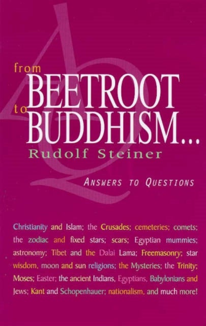 From Beetroot to Buddhism - Answers to Questions