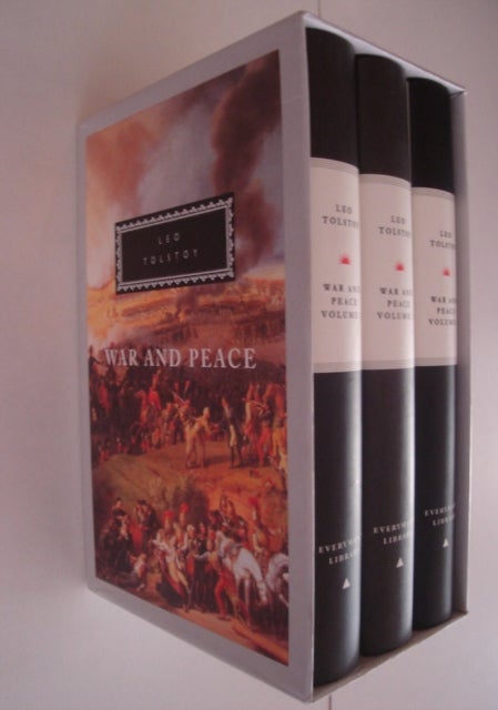 War And Peace - 3 vols