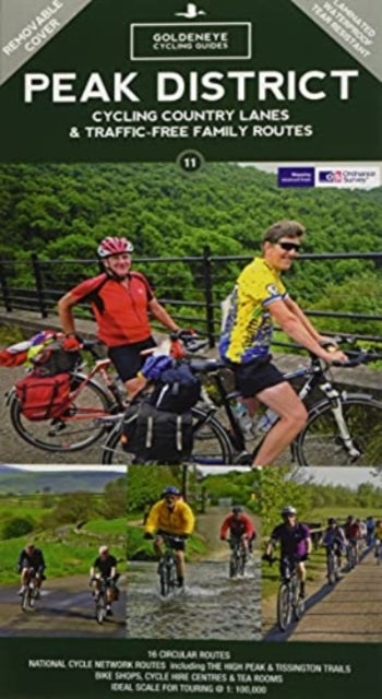 Bilde av Peak District Cycling Country Lanes &amp; Traffic-free Family Routes Av Goldeneye Goldeneye