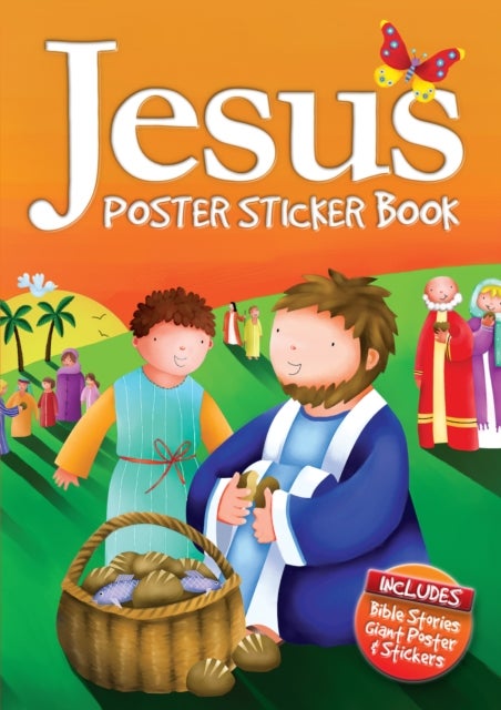 Jesus Poster Sticker Book av Juliet David