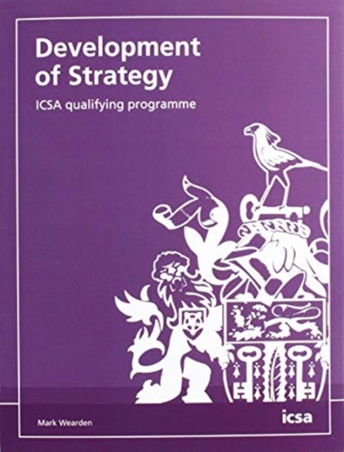 Bilde av Development Of Strategy: Icsa Qualifying Programme Av Mark Wearden