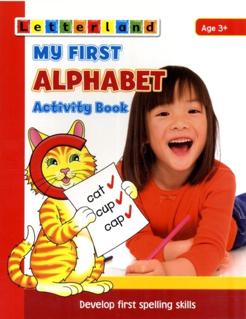 My First Alphabet Activity Book - Develop Early Spelling Skills