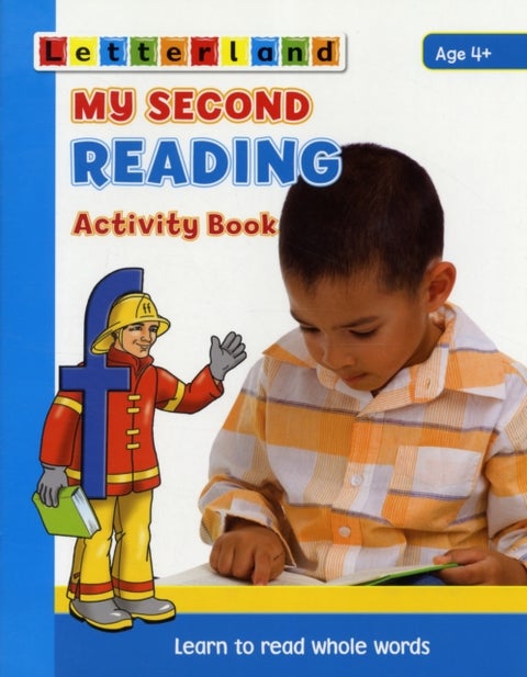 My Second Reading Activity Book - Learn to Read Whole Words