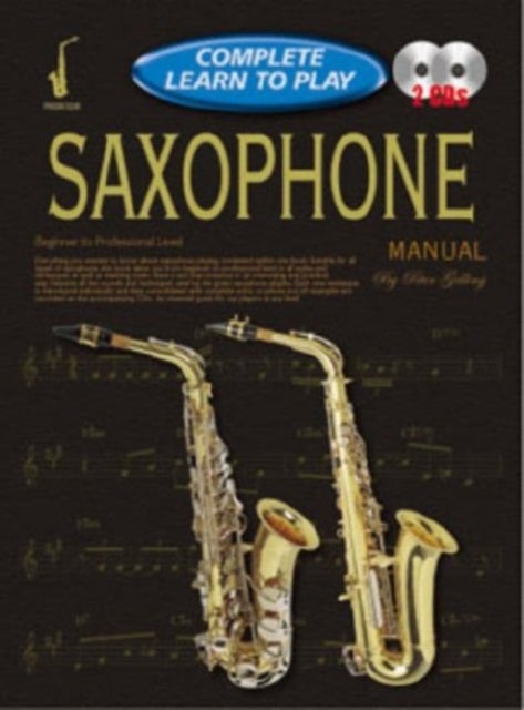 Progressive Complete Learn To Play Saxophone - Manual with Poster