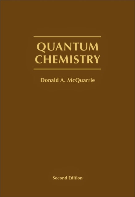 Bilde av Quantum Chemistry Av Donald A. Mcquarrie