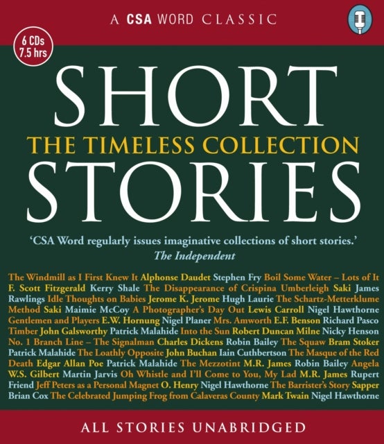 Bilde av Short Stories: The Timeless Collection Av Scott Fitzgerald, Jerome Jerome