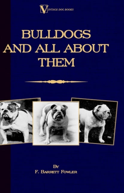 Bilde av Bulldogs And All About Them (a Vintage Dog Books Breed Classic - Bulldog / French Bulldog) Av F. Barrett Fowler, Henry St. John Cooper
