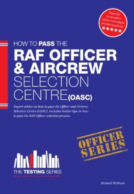 Bilde av Royal Air Force Officer Aircrew And Selection Centre Workbook (oasc) Av Richard Mcmunn