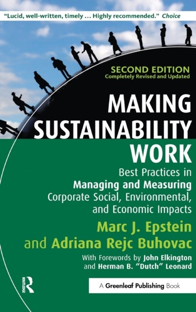 Bilde av Making Sustainability Work Av Marc J. Epstein, Adriana Rejc Buhovac