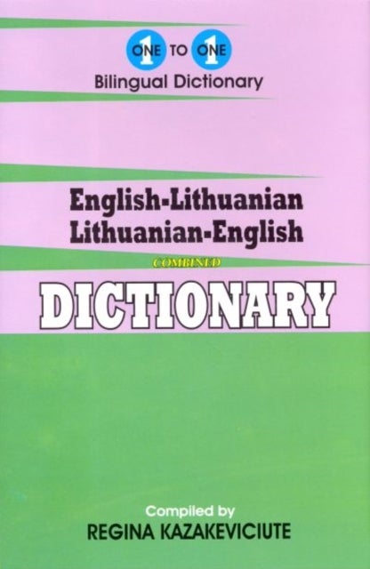 One-to-one dictionary - English-Lithuanian & Lithuanian-English dictionary