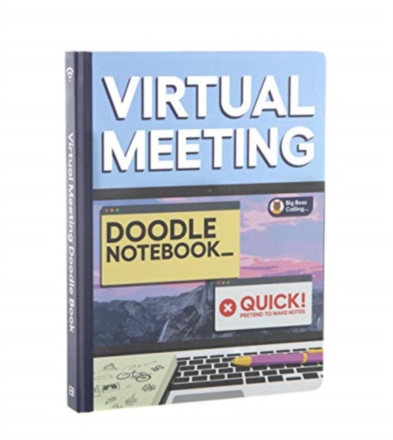 Bilde av Virtual Meeting Doodle Notebook Av Books By Boxer