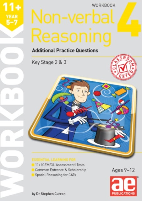 11+ Non-verbal Reasoning Year 5-7 Workbook 4 - Additional Practice Questions