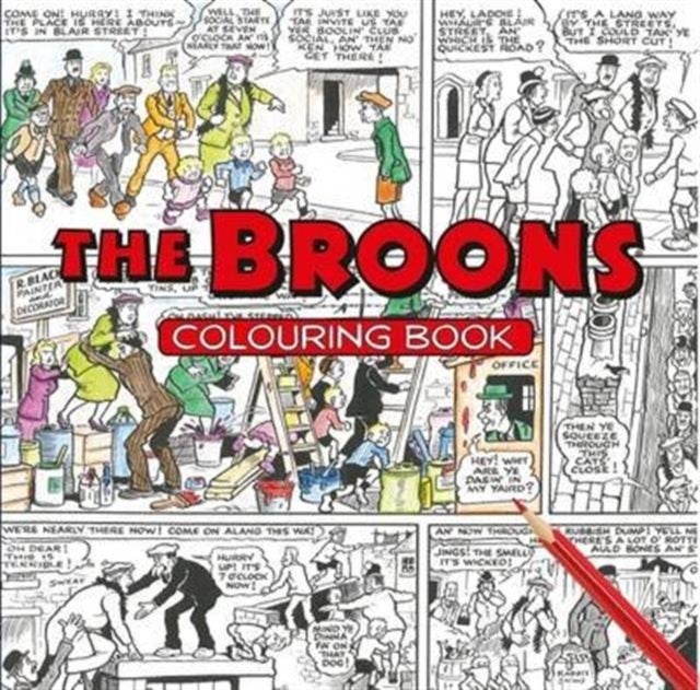 Broons Colouring Book av The Broons