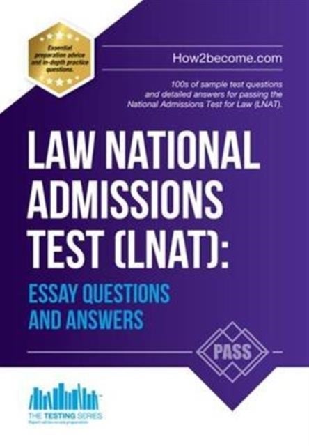 Bilde av Law National Admissions Test (lnat): Essay Questions And Answers Av How2become