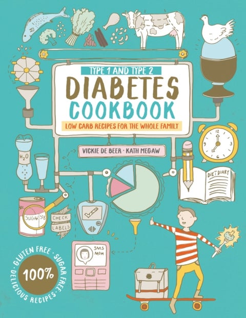 Type 1 and Type 2 Diabetes Cookbook - Low carb recipes for the whole family