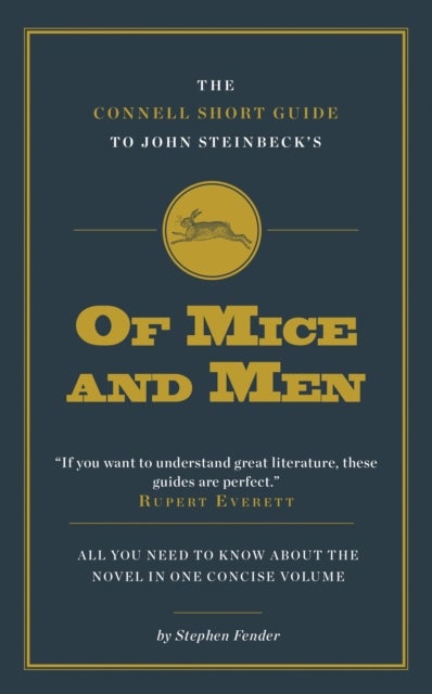 Bilde av The Connell Short Guide To John Steinbeck&#039;s Of Mice And Men Av Stephen Fender
