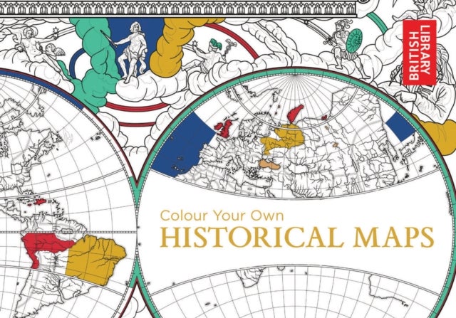 Bilde av Colour Your Own Historical Maps Av British Library