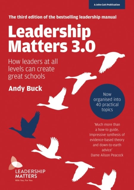 Bilde av Leadership Matters 3.0: How Leaders At All Levels Can Create Great Schools Av Andy Buck