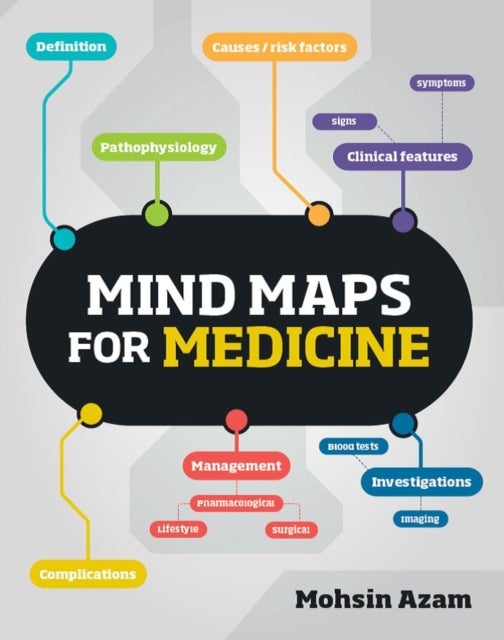 Bilde av Mind Maps For Medicine Av Mohsin (royal Free Hospital London) Azam
