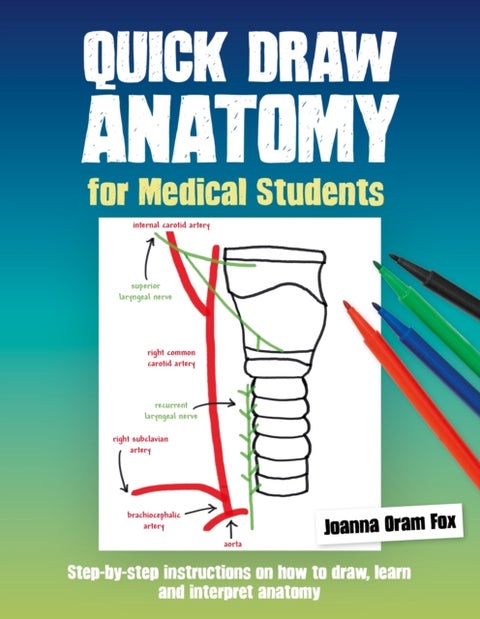 Quick Draw Anatomy for Medical Students - Step-by-step instructions on how to draw, learn and interpret anatomy