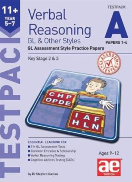 11+ Verbal Reasoning Year 5-7 GL & Other Styles Testpack A Papers 1-4 - GL Assessment Style Practice Papers