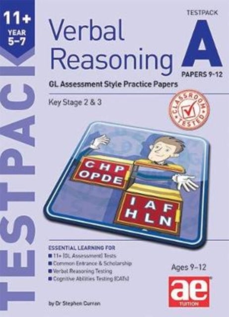 11+ Verbal Reasoning Year 5-7 GL & Other Styles Testpack A Papers 9-12 - GL Assessment Style Practice Papers