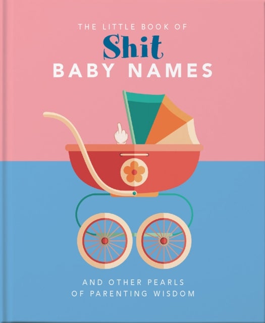 Bilde av The Little Book Of Shit Baby Names Av Orange Hippo!