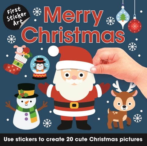 First Sticker Art - Merry Christmas