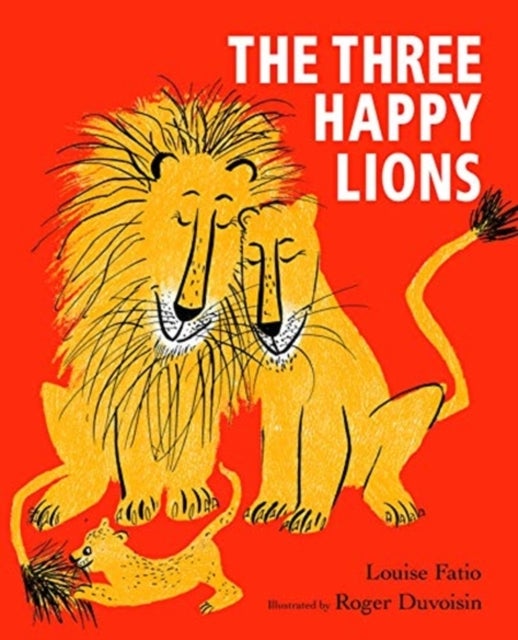 Bilde av The Three Happy Lions Av Louise Fatio