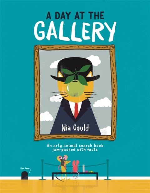 A Day at the Gallery - An arty animal search book jam-packed with facts