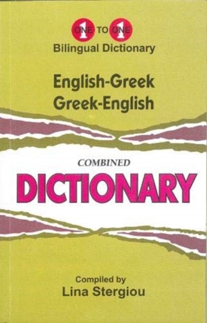 Bilde av English-greek &amp; Greek-english One-to-one Dictionary (exam-suitable) Av L Stergiou