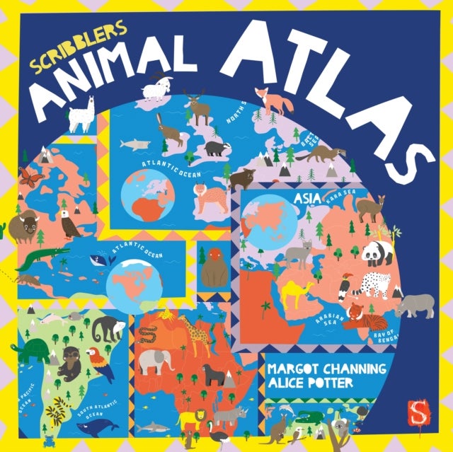 Bilde av Scribblers&#039; Animal Atlas Av Margot Channing