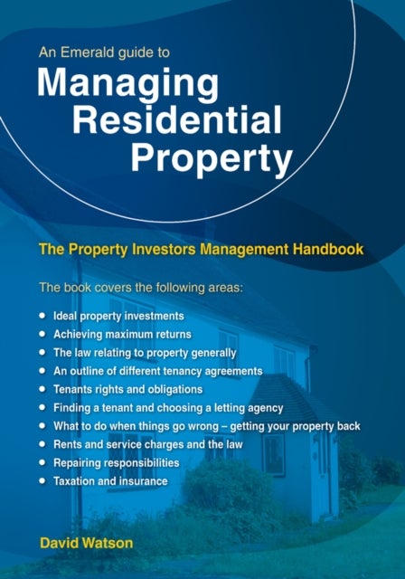 Bilde av An Emerald Guide To Managing Residential Property Av David Watson