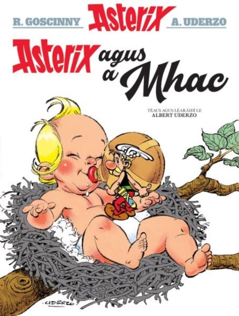 Bilde av Asterix Agus A Mhac (asterix In Irish) Av Albert Uderzo