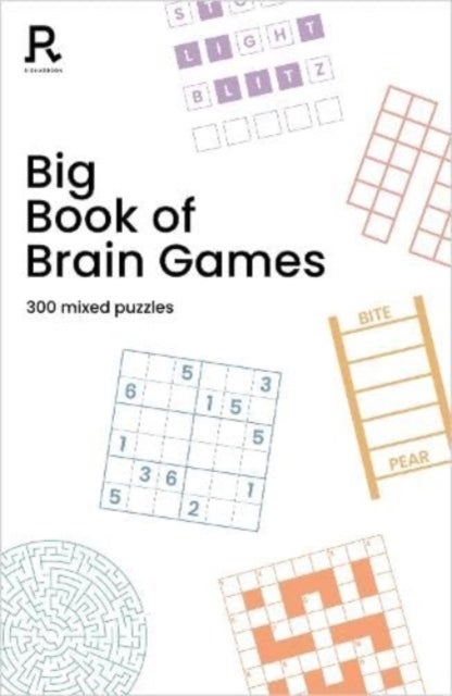 Big Book of Brain Games - a bumper mixed puzzle book for adults containing 300 puzzles