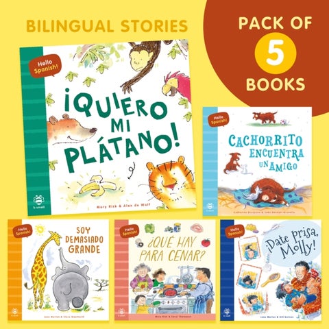 Hello Spanish! Story Pack - Bilingual Spanish-English Edition