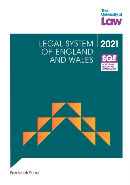 Bilde av Sqe - Legal System Of England And Wales Av Frederick Price