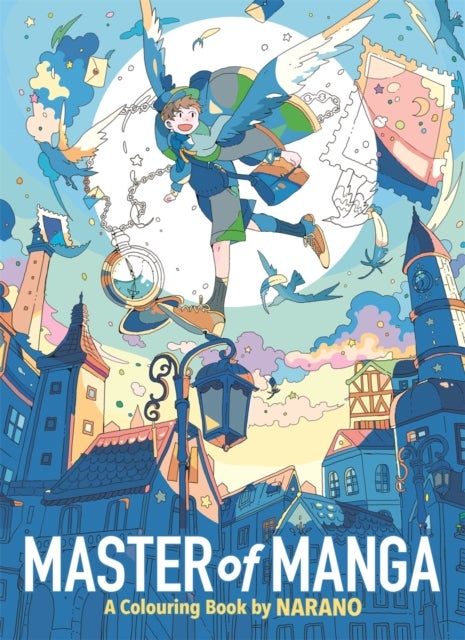Master of Manga - A Colouring Book by Narano