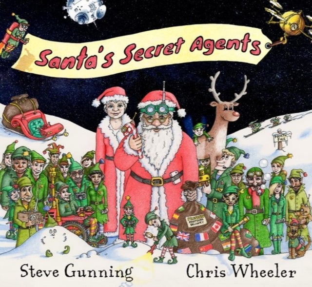 Bilde av Santa&#039;s Secret Agents Av Steve Gunning, Chris Wheeler