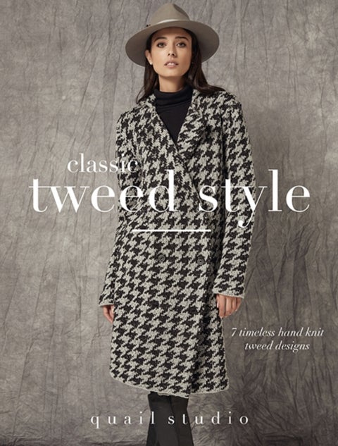 Classic Tweed Style - 7 Timeless Hand Knit Tweed Designs