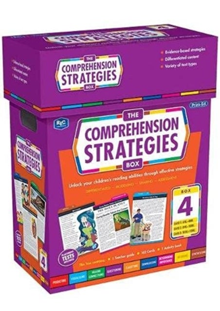 The Comprehension Strategies Box 4 - Unlock your children's reading abilities through effective strategies.