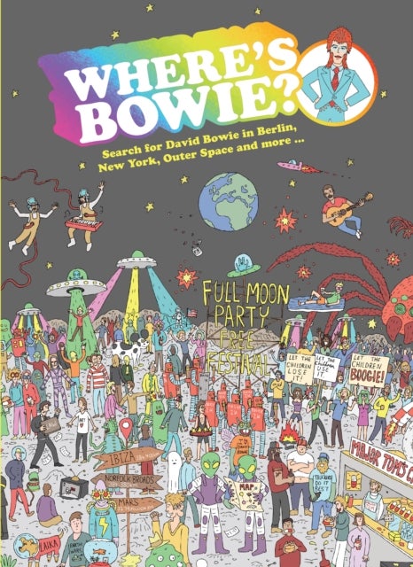 Where's Bowie? - Search for David Bowie in Berlin, Studio 54, Outer Space and more...