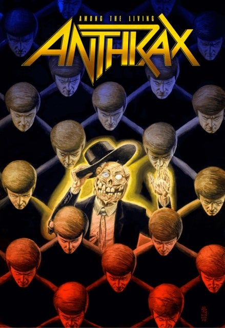 Bilde av Anthrax: Among The Living Av Rob Zombie, Brian Posehn, Corey Taylor, Brian Azzerello, Gerard Way, Mikey Way, Grant Morrison, Scott Ian, Charlie Benant