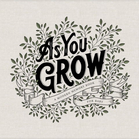 As You Grow - A Modern Memory Book for Baby
